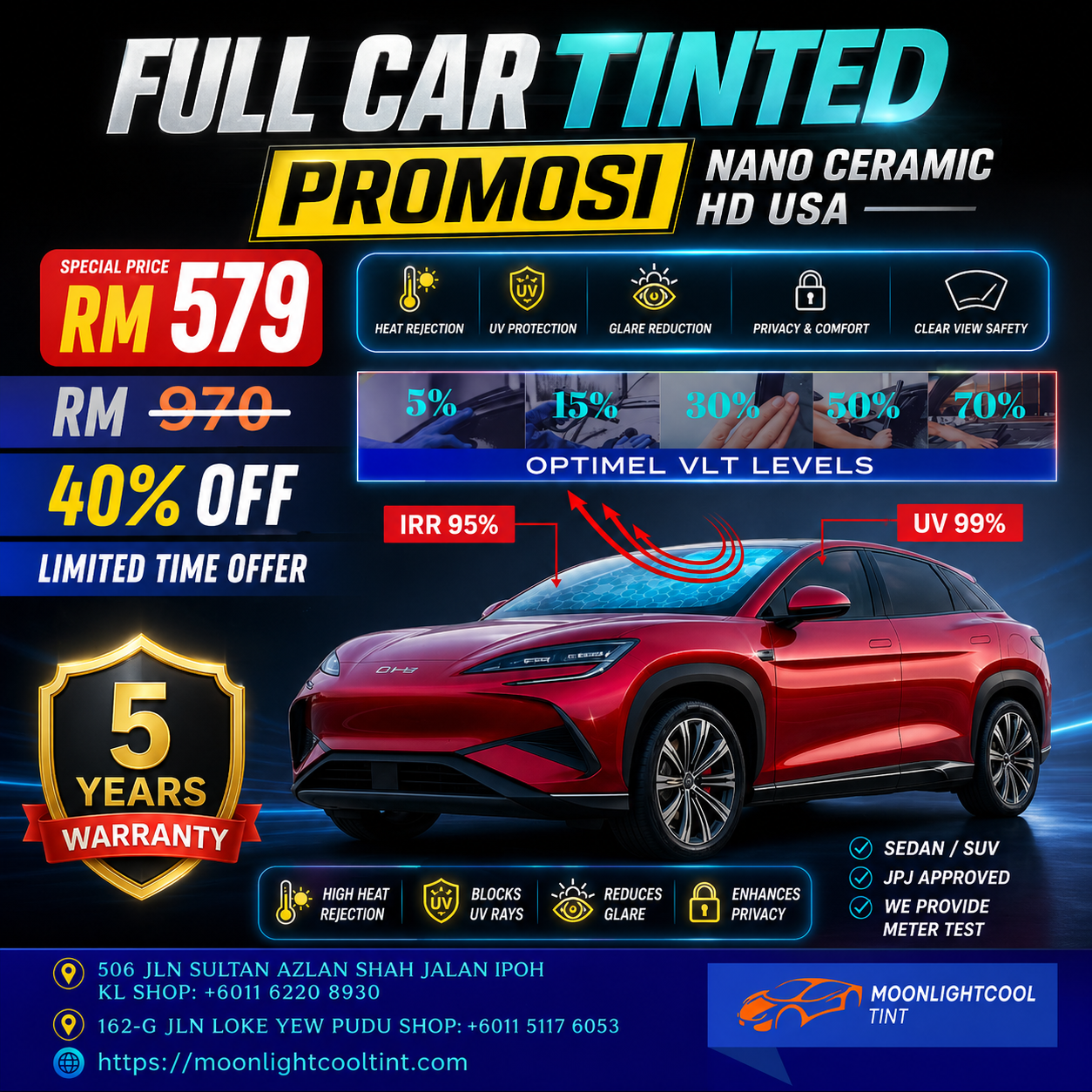 Nano Ceramic Hd USA Package