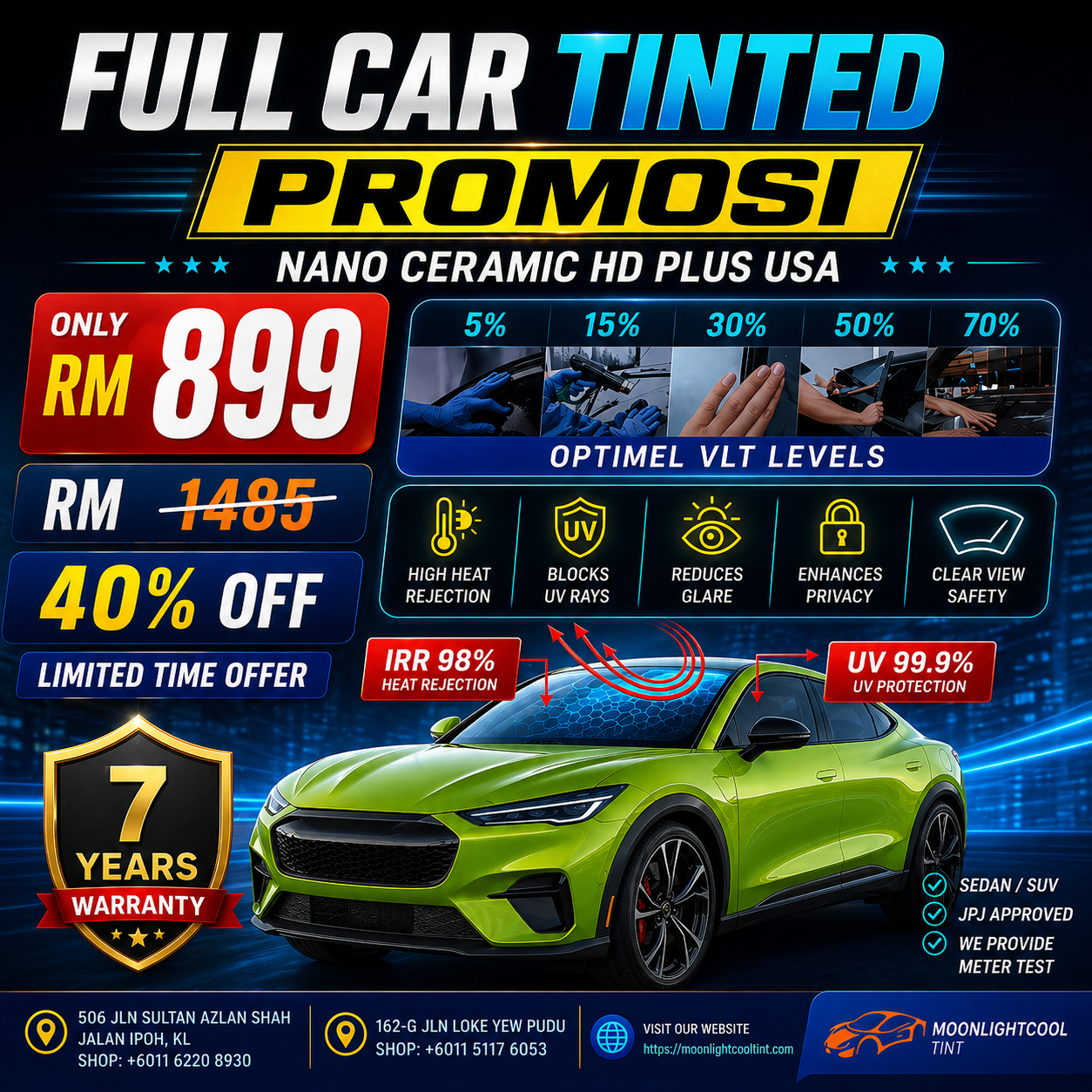 Nano Ceramic Hd Plus USA Package